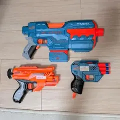 NERF ナーフ トイガン 2点セット - メルカリ