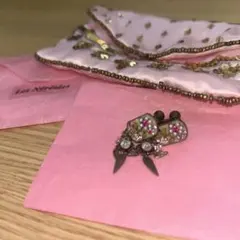 Les Néréides レネイド 花モチーフ カラフル イヤリング