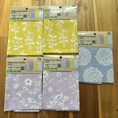 カットクロス5枚セット 北欧柄