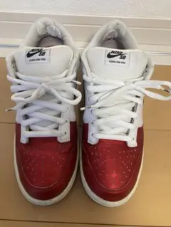 状態Supreme × Nike Dunk Low VarsityRed 9.5