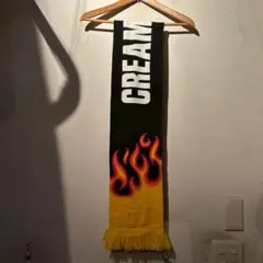 CREAM SODA クリームソーダ ファイヤー柄 アクリルマフラー