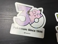 韓国限定 ポケモン メガフェスタ 30周年ランダムステッカー ピッピ
