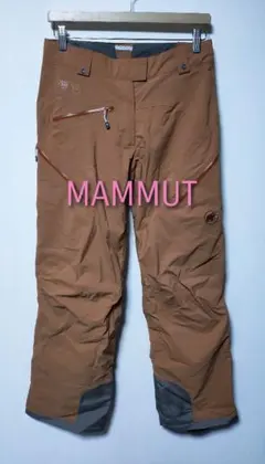 く*ん様 【マムート MAMMUT】ドライテックプレミアム スノーパンツ 雪山