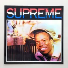 SUPREME ENGLISHMAN STICKER