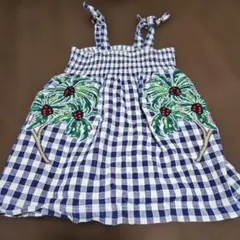 Stella McCartney Kids ギンガムチェック ワンピースのサムネイル