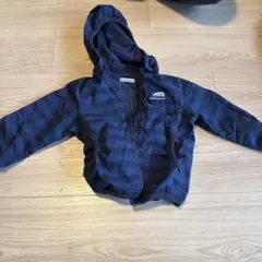 familiar フード付きジャケット 80 ネイビー