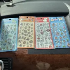 Disneyぷくぷくシール　4セット