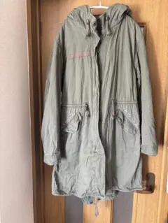 【チチカカ モッズコート ボアライナー付き カーキ】