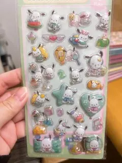 ぽちゃこ　ボンボンドロップシール　3Dシール　ぷっくりシール③