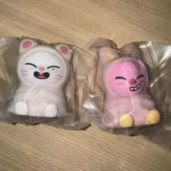 SKZOO ライトマスコット ガチャ ジニレット トゥエッキ 2個セット