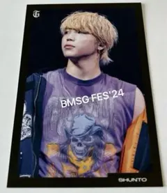 シュント　フォトカード　BE:FIRST BMSGフェス