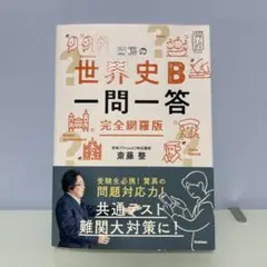 斎藤の世界史B一問一答 完全網羅版