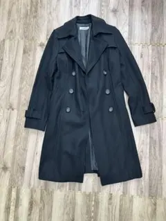 Layla Rose ブラック 黒　ロングコート　ウール混　フォーマル　冠婚葬祭