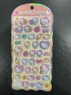 ハローキティコットンパフィーシールキャラクターシール
