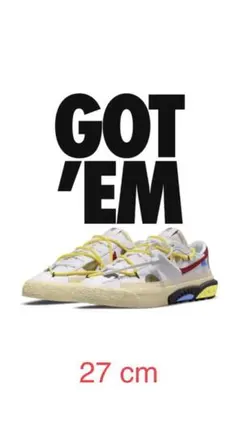 Off-White × Nike Blazer Low 27cm