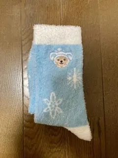 【非売品】ダッフィー　もこもこソックス