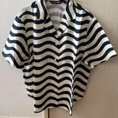 新品未使用　ユニクロ×マリメッコ　リネンブレンドオープンカラーシャツ　M