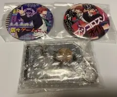 ヒプノシスマイク 缶バッジ アクリルキーホルダー 3点セット 観音坂独歩 一二三