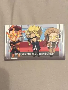 僕のヒーローアカデミア　東急　 特典　ホークス オールマイト エンデヴァー