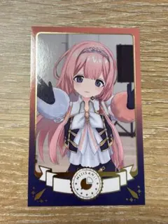 にじさんじ 共通衣装3D vol.4 ランダムチェキ風カード 周央サンゴ