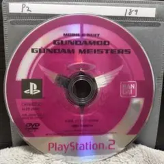 機動戦士ガンダム00 ガンダムマイスターズ【PS2ディスクのみ】動作品!