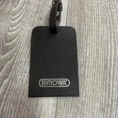 RIMOWA ラゲージタグ ネームタグ リモア スーツケースタグ ブラック