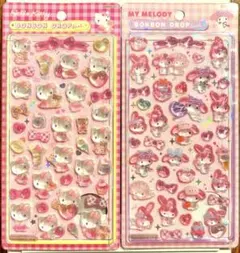 【国内正規品】ボンボンドロップシール 第二弾 ハローキティ♥マイメロディ