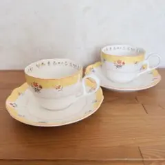 美品✨Noritakeティーカップ&ソーサー6客セット バラ売り検討可 - メルカリ