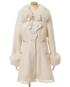 LIZ LISA ロングファーコート リズリサ 白
