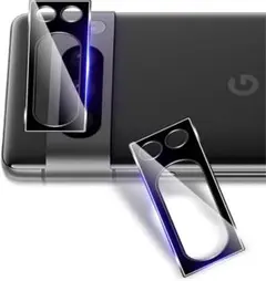 2枚セット Google Pixel 8 Pro カメラフィルム 保護カバー