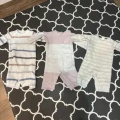 GELATO PIQUE ストライプロンパース