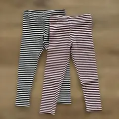 H&M スパッツ２枚セット　95㎝