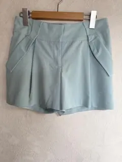 美品 bon jelowd ストレッチツイルタックショートパンツ