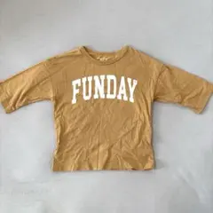 GLOBAL WORK 子供服 キッズ服 M Tシャツ 5部袖