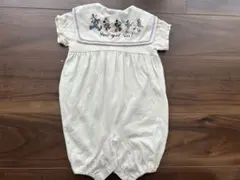 【美品】50-60 futafutaミッキー&フレンズ　半袖ツーウェイオール