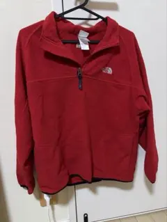 THE NORTH FACE フリース プルオーバー レッド