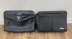 MARIO VALENTINO U.P renoma クラッチバッグ レザー