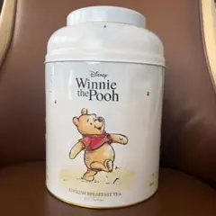 コストコ 紅茶缶 Disney Winnie the Pooh 空き缶