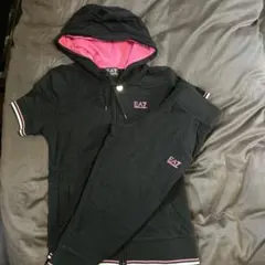 EA7 エンポリオ・アルマーニ レディース セットアップ 黒