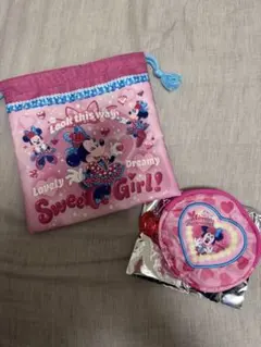 ミニーのファンダーランド 巾着　カプセルトイ