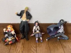 フィギュア4体セット 鬼滅の刃 東京リベンジャーズ NARUTO