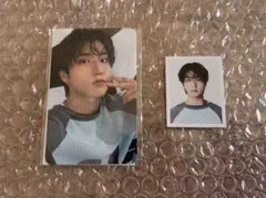 スキズcelebrATEリアルタッチトレカ ＋IDフォト ハン