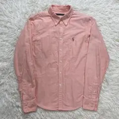 極美品 ポロラルフローレン オックスフォードシャツ レディース M相当