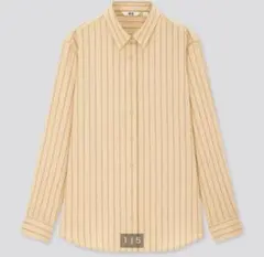 UNIQLO レーヨンストライプブラウス