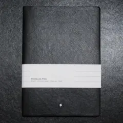 モンブラン ノート #146 エクストリーム レザー 罫線入り ブラック