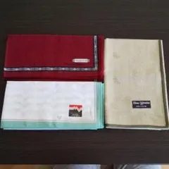 紳士用ハンカチ 3枚セット マリオバレンチノなど