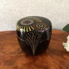 中村光悦作 帯黒 遠山蒔絵 なつめ 茶道具 中村光悦作 帯黒 遠山蒔絵 なつめ 茶道具 - メルカリ