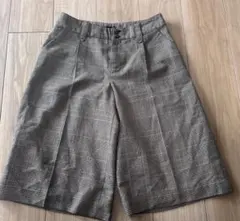 AVV グレンチェック　ハーフパンツ　38