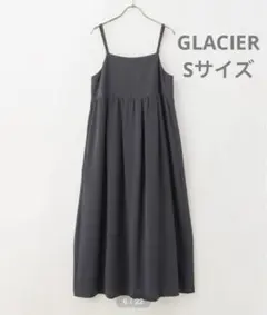 Honeys グラシア　バックシャーリングキャミワンピース　ダークグレーS 美品