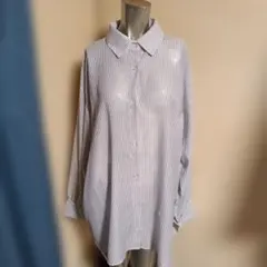 Ray Cassin　ストライプオーバーサイズシャツ